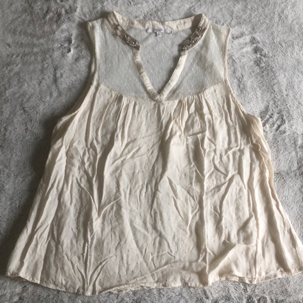 Cute sleeveless blouse